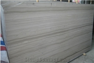 Grey Wooden Grain Marble Polished Tiles and Slabs