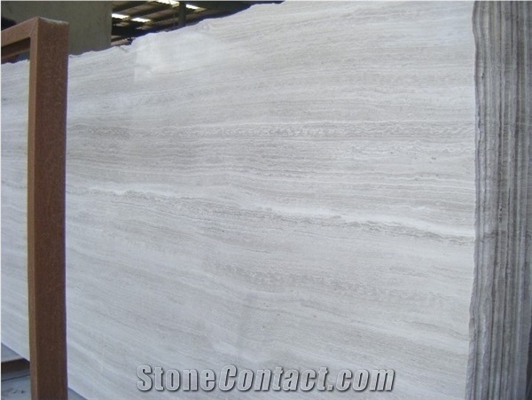 Grey Wooden Grain Marble Polished Tiles and Slabs