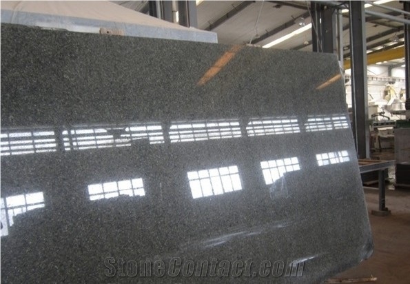Polished China Green Granite Slab,Tile