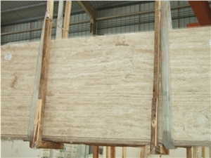 Polished Travertine Light Slabs