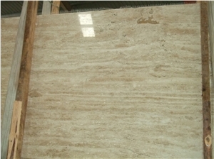 Polished Travertine Light Slabs