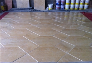 Golden Sinai Stone Tile,Egypt Yellow Limestone Tiles, Golden Sinai Limestone