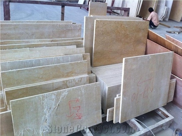 Golden Sinai Stone Tile,Egypt Yellow Limestone Tiles, Golden Sinai Limestone