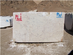Cream Marble Blocks, Iran Beige Marble