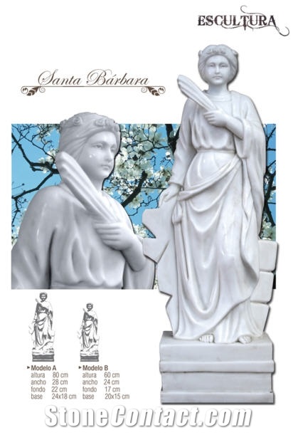 Blanco Cobdar Marble Sculpture, Blanco Cobdar White Marble Sculpture