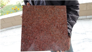Ruby Red Granite Tiles, Slabs