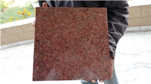 Ruby Red Granite Tiles, Slabs