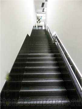Absolute Black Granite Stairs