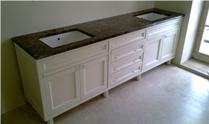 Golden Galaxy Granite Countertop, Golden Galaxy Black Granite Countertop