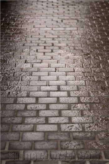 Granite and Porphyry Cobblestones, Grey Granite Cobblestones