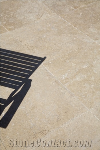 Olympus Travertine Honed Pavements, Olympus Beige Travertine Pavements