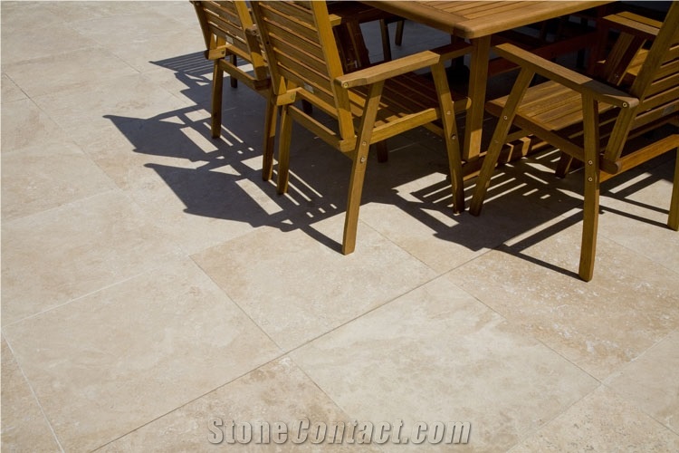 Olympus Travertine Honed Pavements, Olympus Beige Travertine Pavements