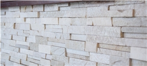 White Quartzite Easy Install Walling