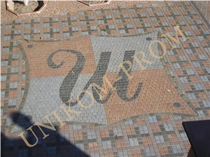 Omelyanivske Granite Cobble Stone, Omelyanivske Red Granite Cobble Stone Omelyanivske Granite Cobble Stone, Omelyanivske Red Granite Cobble Stone