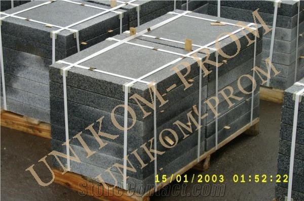 Real Grey Granite Kerbstone