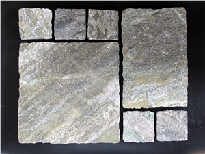 China Green Slate Pavers