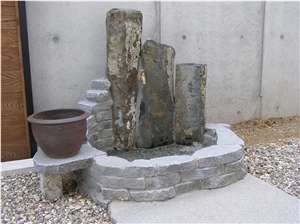 Granite Garden Water Features, G654 Grey Granite Water Features