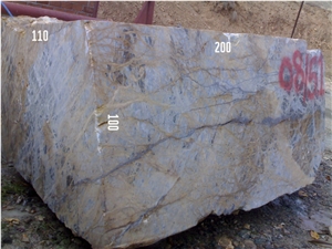 Aqua Azul, Blue Jeans Marble Block