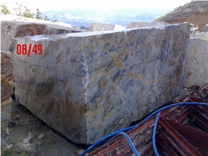 Aqua Azul, Blue Jeans Marble Block