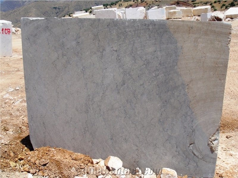 Terra Grey - Terra Mix Marble Blocks, Terra Green Marble Block