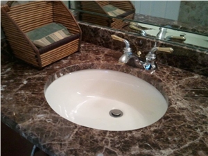 Dark Emperador Marble Vanity Top, Dark Emperador Brown Marble Vanity Top Dark Emperador Marble Vanity Top, Dark Emperador Brown Marble Vanity Top