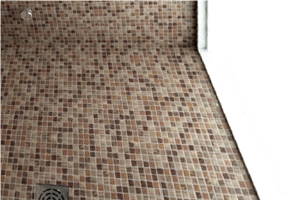 Glass Mosaic Steam Room Design and Installation