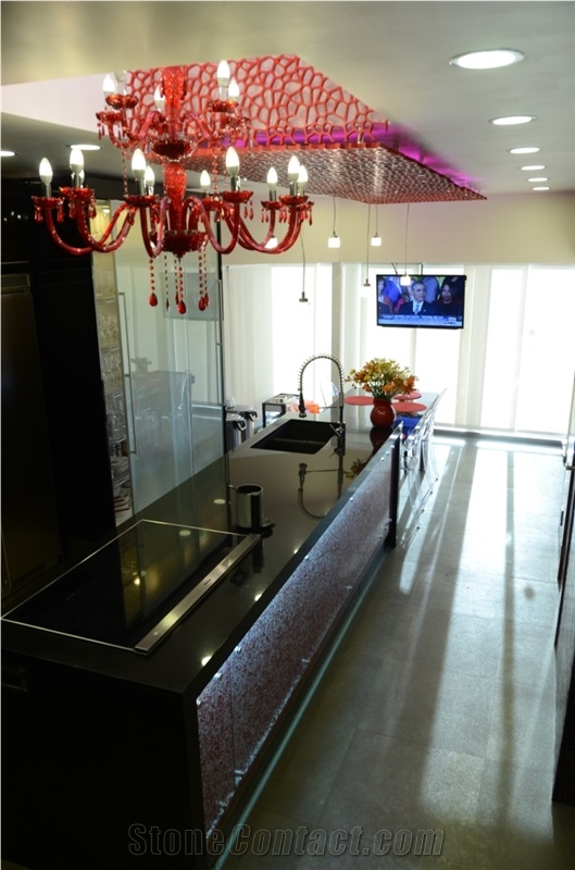 Hallandale Beach Kitchen Remodeling Project, Absolute Black Granite Kitchen Remodeling