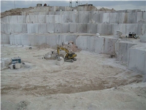 Marble Stone Blocks, Iran White Marble