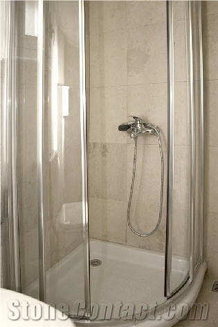 Vratza Beige Limestone Bathroom Wall Tiles, Design