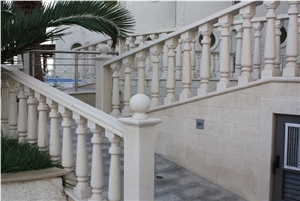 Vratza Limestone Balustrades, Vratza Beige Limestone Balustrades