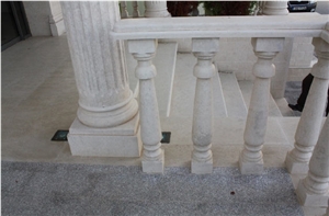 Vratza Limestone Balustrades, Vratza Beige Limestone Balustrades