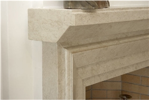 Vratza Limestone Fireplace, Vratza Beige Limestone Fireplace Vratza Limestone Fireplace, Vratza Beige Limestone Fireplace