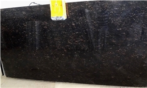 Fire Brown Granite Slabs, India Black Granite