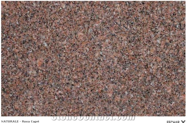 Rosa Capri Granite Slabs, Brazil Pink Granite