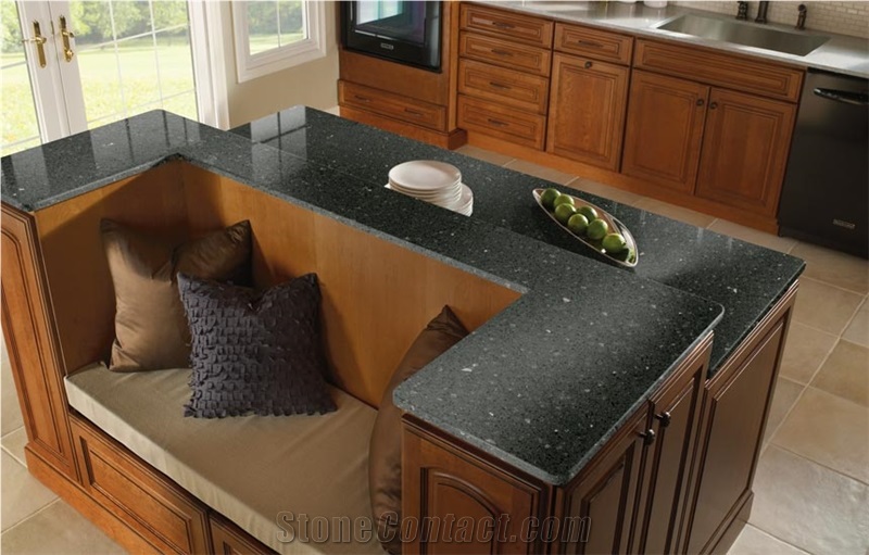 Zodiaq Licorice Quartz Surface Countertop