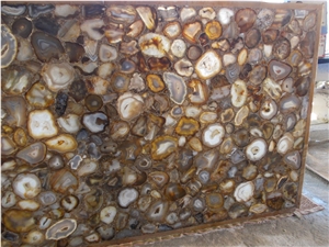 Agate Semiprecious Stone Slabs