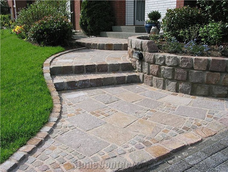 Granite Driveway Pavers, Walkway Pavers