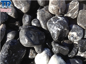 Blanco Tranco White Marble Polished Pebbles