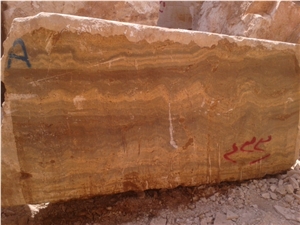Silver and Smoky Travertine Blocks
