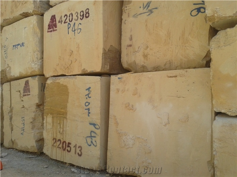 Walnut Travertine Blocks