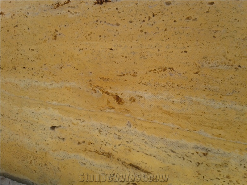 Yellow Travertine Blocks