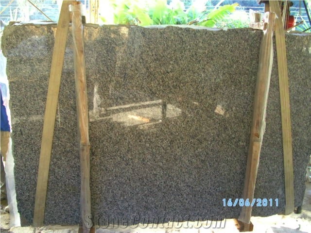 Ocre Itabira Granite Granite Slabs, Brazil Brown Granite