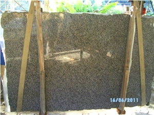 Ocre Itabira Granite Granite Slabs, Brazil Brown Granite