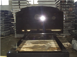 Absolute Black Granite Tombstone, Shanxi Black Granite Tombstone