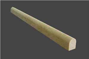 Travertine Mouldings, Trims, Borders, Classic Beige Travertine