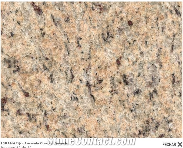 Amarelo Ouro Do Deserto, Amarelo Ouro Granite