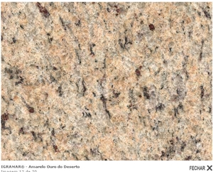 Amarelo Ouro Do Deserto, Amarelo Ouro Granite