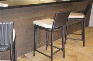 Bistre Sandstone 3D Wall Cladding, Grey Sandstone Wall Cladding