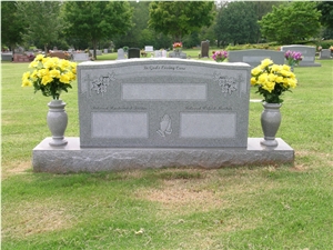 Barre Grey Granite Double Monuments