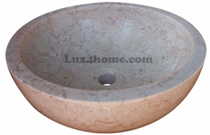 Crema Santo Marble Sink, Crema Santo Beige Marble Sink Crema Santo Marble Sink, Crema Santo Beige Marble Sink